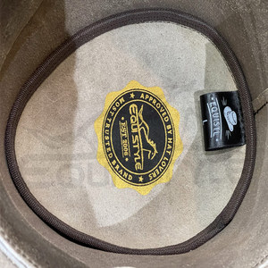 Mens Travel <b>Hat</b> Grey Crazy Cow Distressed Leather Western <b>Hat</b> Plain Black <b>Band</b> Outdoor Fashion Australian <b>Hats</b> - Product Image 5