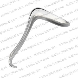 Espéculo Vaginal Profesional Kristeller de Acero Inoxidable con Doble Hoja Superior e Inferior, Instrumento Ginecológico - Product Image 2