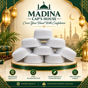 Chapeau de prière musulman de haute qualité, respirant, couvre-chef islamique traditionnel, chapeau Taqiyah pour les acheteurs en gros - Product Image 3