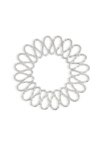 Round Metal <b>Decorative</b> <b>Plate</b> Modern Design Polished Finish Solid Pattern Handmade - Product Image 5