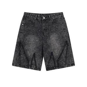 Shorts en jean robustes pour hommes, conçus pour un style de vie et une activité quotidienne - Product Image 2