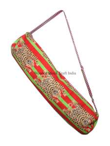 Bolsa de Gimnasio Acolchada de Algodón Ecológico para Tapetes de Yoga, 3 mm de Grosor, Diseño Plegable, Varios Colores Disponibles, para Transportar Todos tus Tapetes - Product Image 1