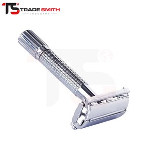 Rasoir de sécurité à double tranchant TSI Luxury, finition raffinée, rasoir manuel haut de gamme pour les soins quotidiens du visage, pour les professionnels. - Product Image 6