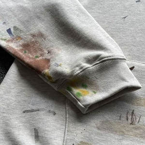 Sudadera con Capucha para Hombre, Estilo Lavado Ácido, 100% Algodón, Impresión Digital Otoñal, Corte Holgado, Tejido Grueso Ecológico, Suministro OEM - Product Image 6