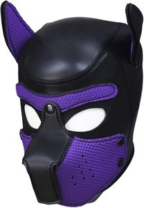 Máscara con Orejas Caídas para Perros, Hecha a Mano, Personalizada, de Alta Calidad, en Diversos Colores, Tamaño Personalizado, Accesorio Deportivo para la Vida Diaria - Product Image 3