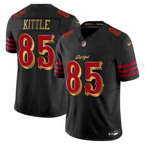 Cadeau du Nouvel An 2026, maillot de football américain de haute qualité, Kittle 85, maillot adulte pour homme - Product Image 1