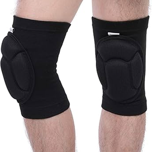 Genouillères de compression souples en néoprène et nylon pour l'entraînement, la musculation et la gym - Product Image 3