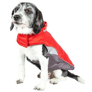 Abrigo de Felpa para Perro Helios Hurricane Waved con Tecnología Reflectante 3M Blackshark para Ropa de Mascotas - Product Image 2