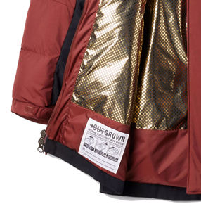 Veste matelassée unisexe bleu foncé, fermeture éclair, coupe-vent, légère, manteau d'hiver décontracté, couleur unie, coupe régulière, col montant - Product Image 6