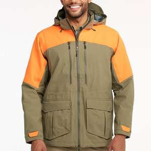 OEM ODM Men's Waterproof <b>Soft</b> <b>Shell</b> <b>Jacket</b> Windproof Outdoor Sport & Hunting Windbreaker with Zipper Closure - Product Image 3