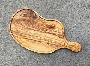 Tabla de Madera Resistente de Alta Calidad para Pizza, Tabla de Charcutería, Tabla de Cortar Pizza de Bambú para Cocina - Product Image 2