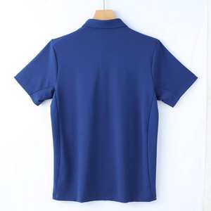 Camiseta Polo con Estampado Gráfico para Hombre, Manga Corta, Diseño Casual a Rayas, Corte Ajustado, Mezcla de Algodón, Moda Verano, Prendas Masculinas Elegantes - Product Image 2