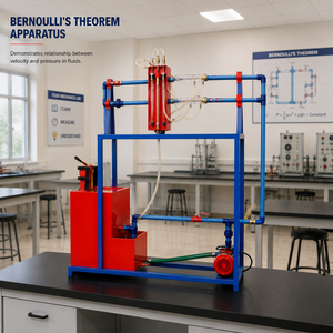 Aparato para la reducción de la fricción en tuberías |   Equipo de Laboratorio de Mecánica de Fluidos para Experimentos de Pérdida por Fricción Darcy-Weisbach - Product Image 4