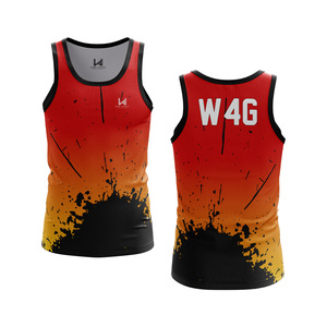 Camiseta sin Mangas Personalizada OEM ODM, Formal, 100% Poliéster Tejido, Ecológica, Transpirable, de Secado Rápido, de Alta Calidad, para Gimnasio, Entrenamiento y Deportes - Product Image 4