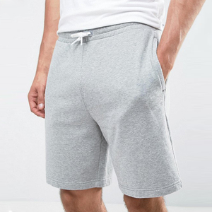 2026 Wholesale 100% Polyester Canvas 220g Custom Embroidery Design Solid Casual High Quality Knitted Men's Shorts - Product Image 1