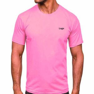 Camiseta de Hombre al por Mayor, 100% Algodón, Manga Corta, Tejido de Punto, Transpirable, de Secado Rápido, Cuello Redondo, Personalizable, de Alta Calidad - Product Image 5