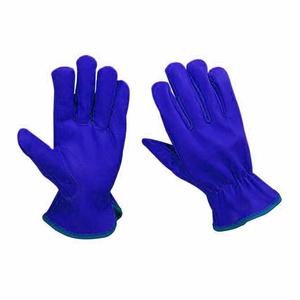 Nouveaux gants de conduite en cuir de chèvre renforcé sur mesure, résistants à la chaleur et aux étincelles, gants de travail robustes résistants aux étincelles - Product Image 5