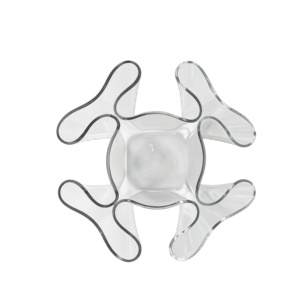 Vase à mouchoirs en acrylique transparent pour la décoration de la maison, des mariages et des restaurants - Product Image 3