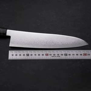 Custom Handmade Modern Chef <b>Knife</b> Extra <b>Sharp</b> Forged Damascus Steel Blade 8in Length Ambidextrous 3.0mm Thickness Resin+Wood - Product Image 6