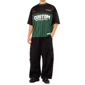 Nueva Camiseta de Fútbol Americano Personalizada para Quarterback, Estilo Urbano, Malla Deportiva, Transpirable, de Poliéster, Fabricante OEM - Product Image 6