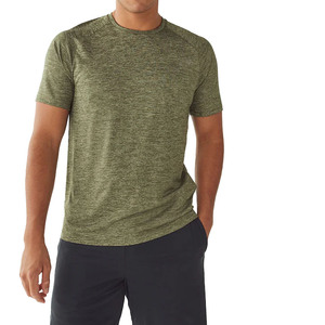 Camiseta de cuello redondo para hombre, manga corta, tejida, lisa, informal, para uso diario, con logo personalizado, proveedor mayorista de Pakistán y China, personalizable. - Product Image 2