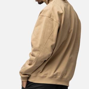 Nouveauté : Sweats à capuche oversize pour homme, hiver, demi-zip, 100% coton, style décontracté - Product Image 2