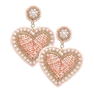 Beautiful Cute Mushroom Handmade Beaded Embroidery Drop <b>Earrings</b> New Design Trendy Fashionable Stylish Fancy Luxury Unisex India - Product Image 4