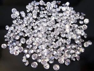 Diamants de laboratoire CVD certifiés IGI en gros |   Petit diamant taille brillant, clarté VVS2, taille 2 mm, excellente taille pour la fabrication de bijoux - Product Image 2