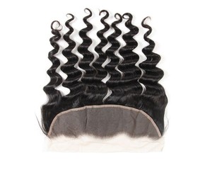 วิกผมลูกไม้แบบ Deep Wave ผมอินเดียแท้ Remy Hair ลอนน้ำ ลอนธรรมชาติ ติดง่าย - Product Image 1