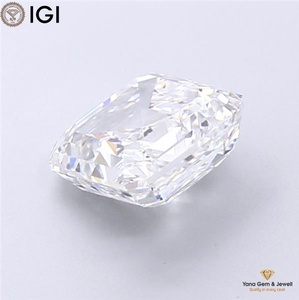 Diamante Cultivado en Laboratorio con Certificación IGI de 3.01 Quilates, Corte Asscher, Color D, Claridad VVS1, Regalo Perfecto para Ocasiones Especiales - Product Image 6