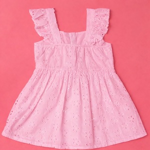 Lindo Vestido de Algodón para Niñas Pequeñas, Vestido Informal de Verano para Cumpleaños, Venta al por Mayor al Mejor Precio - Product Image 3