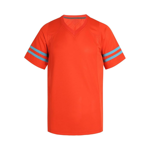 T-shirts de basketball personnalisés pour hommes 100 % polyester, vêtements de sport urbains, maillot de football coupe classique toutes saisons - Product Image 1