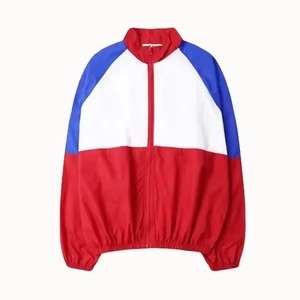 Waterproof Reflective Hooded <b>Wind</b> <b>Breaker</b> Running Jacket Summer Lightweight Breathable Performance Training Jacket Zipper Thin - Product Image 6