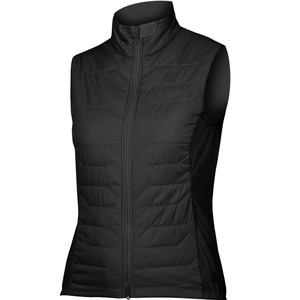Gilet matelassé pour femme, logo personnalisé OEM, léger, matelassage en losanges, chaud, sans manches, pour la randonnée - Product Image 1