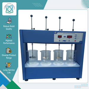 Proveedor de Renombre que Vende Aparatos de Prueba de Jarra con Recubrimiento en Polvo de Acero Dulce de Excelente Calidad para Compradores Mayoristas Globales - Product Image 2