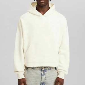 Sweat à capuche pour homme coupe ample en molleton de coton épais, vierge, personnalisable, pull d'hiver, séchage rapide, respirant, tricoté, streetwear OEMA DDP - Product Image 5