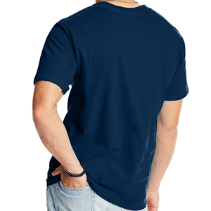 Camiseta Unisex Premium OEM ODM, Mezcla de Algodón Suave, Manga Corta, Cuello Redondo, Marca Privada, Proveedor de Fábrica al por Mayor, Camisetas al por Mayor - Product Image 4