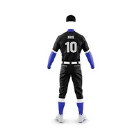 Diseña Tu Propio Uniforme de Béisbol Transpirable, Ecológico, Ligero, 100% Algodón Estampado, Personalizado en Color y Talla