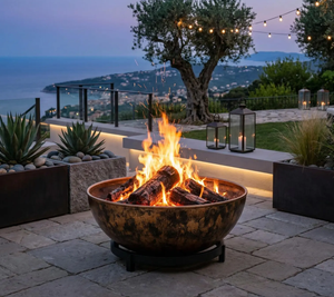 Venta al por Mayor de Chimeneas y Braseros de Alta Calidad, Diseño Personalizado, Venta Directa de Fábrica India, Precio Económico - Product Image 3