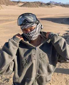 Sweat-shirt en molleton de coton à manches longues pour homme, personnalisé et élégant, tendance hiver, pull à capuche, impression numérique, vêtements décontractés d'automne - Product Image 5