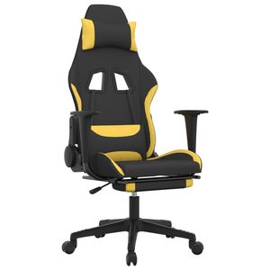 Sedia da gaming nera e gialla - Product Image 2