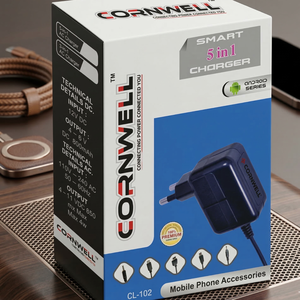 Caja de Empaque Personalizada para Cargador de Teléfono Móvil |   Caja Colgante de Papel Impreso para Accesorios de Dispositivos Digitales con Impresión de Logotipo - Product Image 1