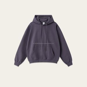 Personalizable Eco-Friendly Heavyweight Pullover Hoodies a prueba de viento Transpirable Durable Serigrafía XL Tamaño Crocheted 3D Sólido - Product Image 5