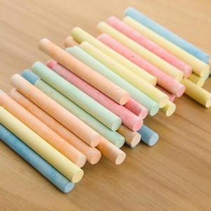 ชอล์กสีขาวคุณภาพสูงไร้ฝุ่นสำหรับกระดานดำ ชุดชอล์กหลากสีไร้ฝุ่น - Product Image 1
