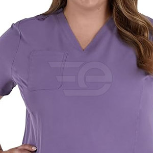 Professional Medical Scrubs Lightweight Durable Breathable Workwear Uniform For Doctors Nurses Healthcare Scrubs Set - Product Image 4