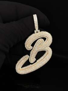 จี้เพชรแบบกำหนดเอง สแตนเลสสตีล ฮิปฮอป ยูนิเซ็กส์ สตรีท รอยัล พร้อมสร้อยคอ - Product Image 3