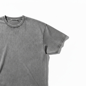 T-shirt Oversize Personnalisé avec Impression en Relief, Marque Streetwear, Coton Lourd de Haute Qualité, Coupe Boxy, Logo Brodé, Vente en Gros - Product Image 4