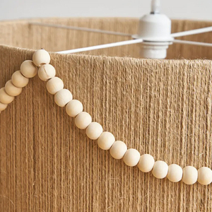 Bohemian Vintage Hemp Rope Chandelier Feature Dining Room <b>Ceiling</b> Lamp - Product Image 3