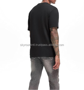 Camiseta Moderna para Hombre, 100% Algodón, Corte Regular, Estilo Casual, Diseño Liso, Transpirable, de Secado Rápido, Antiarrugas, Tela de 180 Gramos - Product Image 3