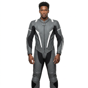 Combinaison de moto en cuir imperméable personnalisée pour homme, course automobile, anti-UV, manches longues, haute qualité, nouvelle arrivée, dernière collection 3D - Product Image 1